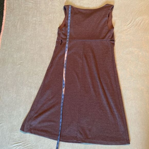 Liz Lange gray sleeveless dress /jumper size M Maternity invisible zipper side - Picture 10 of 11
